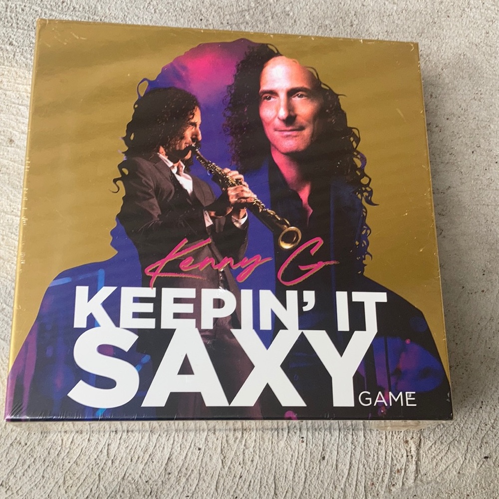Keeping It Saxy NEW Sealed Kenny G Board Game